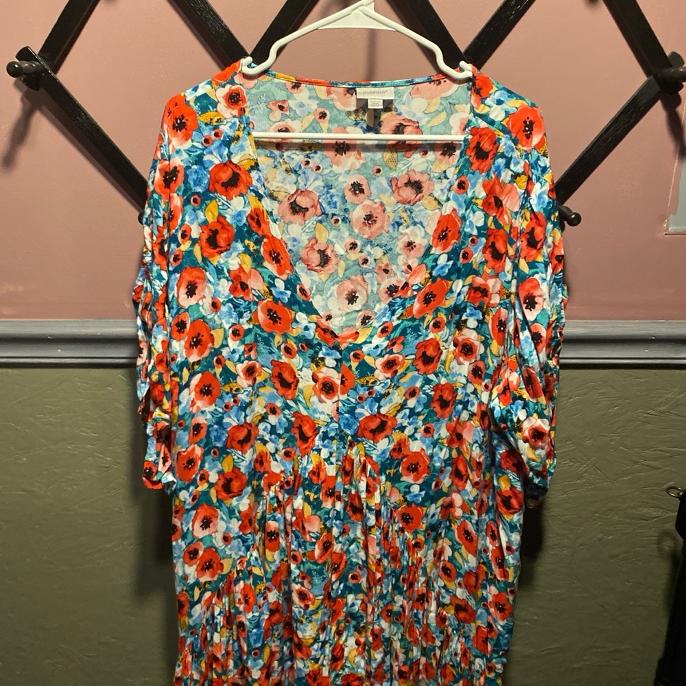 Avenue Floral Maxi Dress